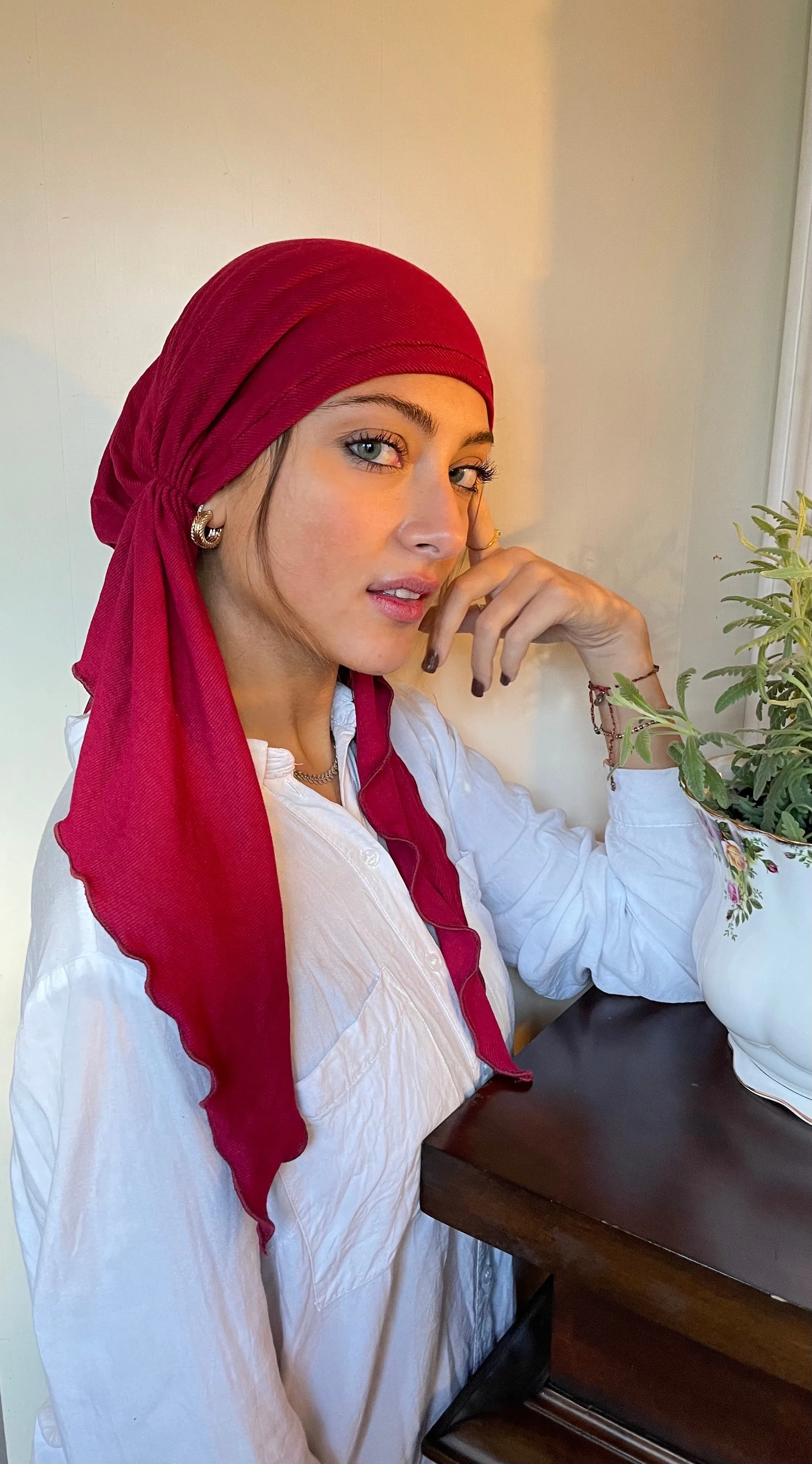 Super Comfortable Head Scarf | Soft Fabric Pre-Tied Tichel | Sport Hijab Scarf | Fashion Hair Wrap | Hair Covering For Muslim Jewish Christian Women To Cover Your Hair