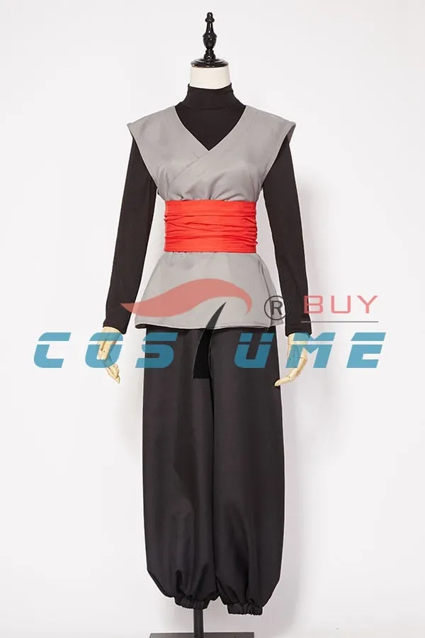 Super Son Dragon Master Black Zamasu Cosplay Costume Halloween Outfit