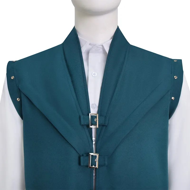 Tangled Flynn Rider Costume Prince Tangled Vest Outfit Halloween Carnival Suit