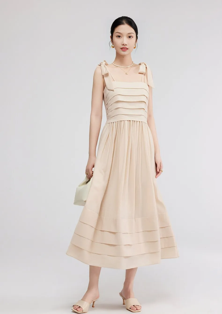 TIERED CAMISOLE DRESS