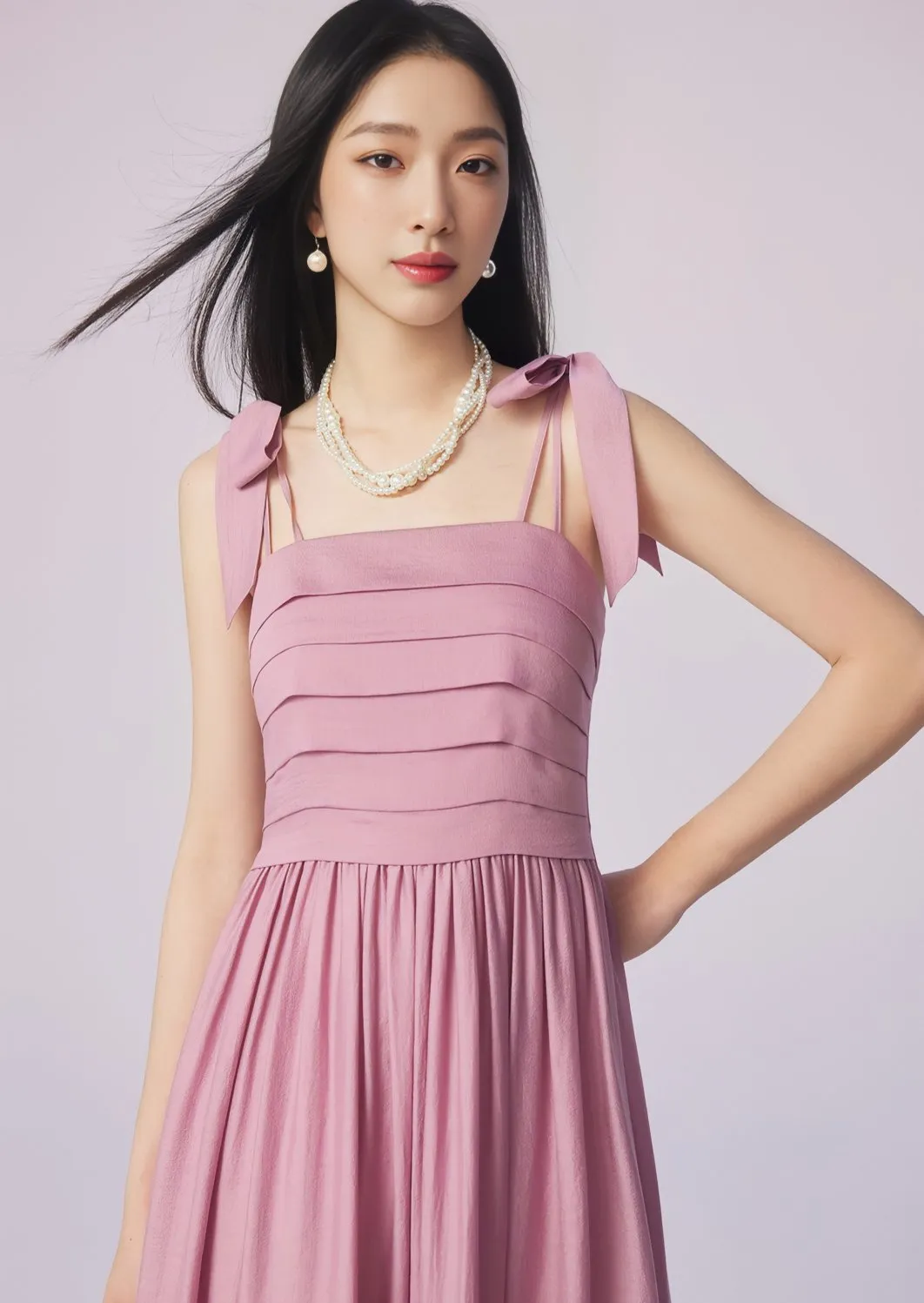 TIERED CAMISOLE DRESS