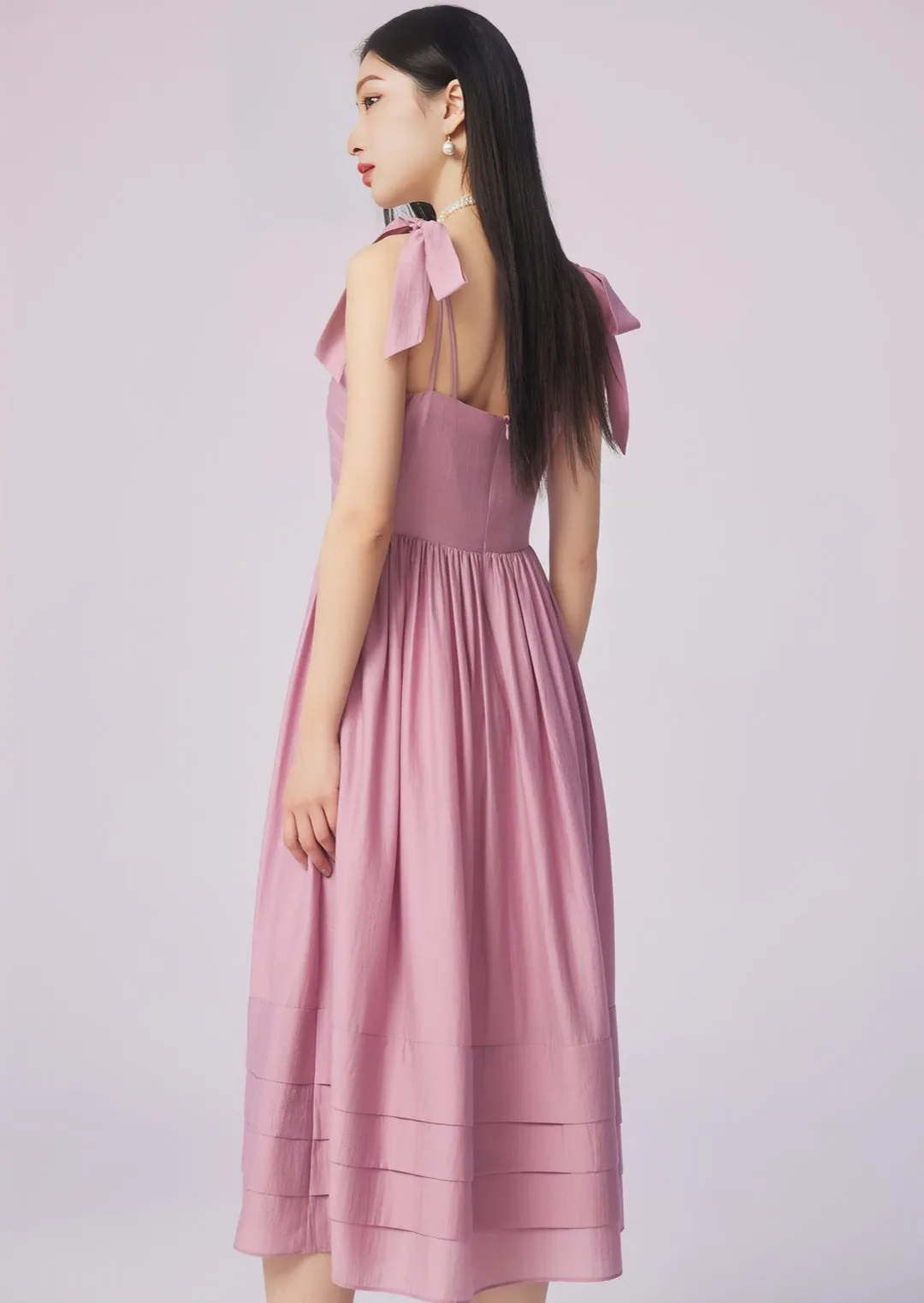 TIERED CAMISOLE DRESS