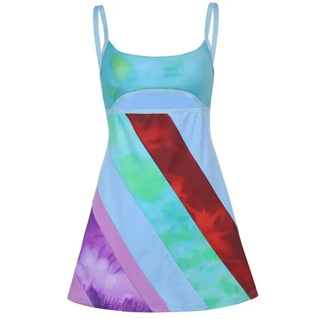 Toleet Grace Sheath Patchwork Dress