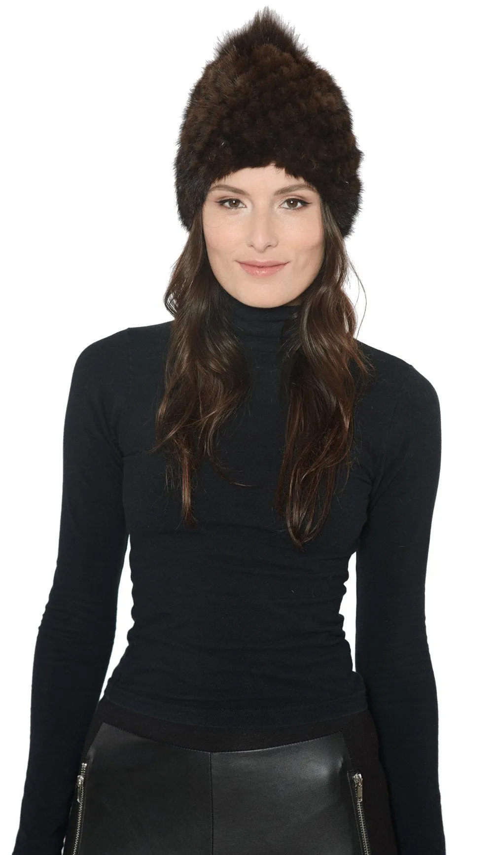 TOPKI - Mink Beanie Hat