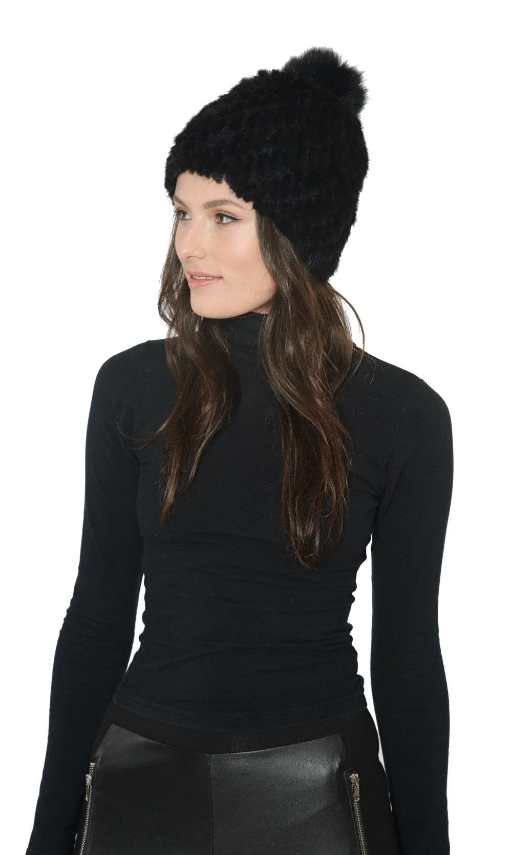 TOPKI - Mink Beanie Hat