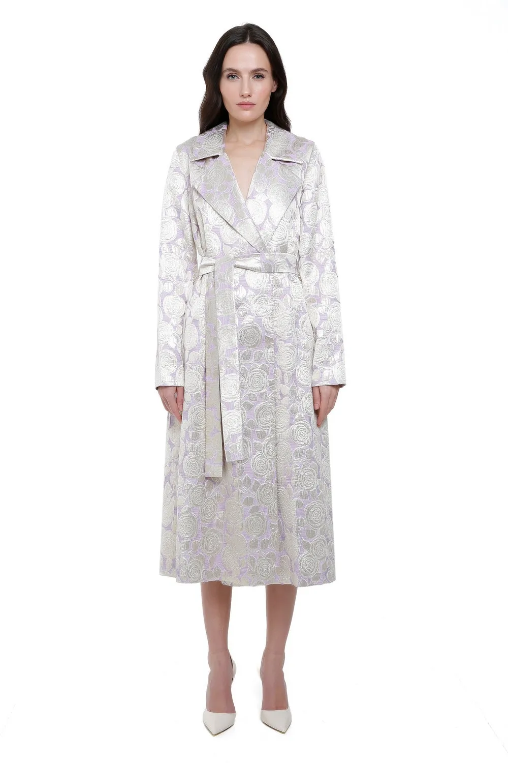 Trench Coat Flowers