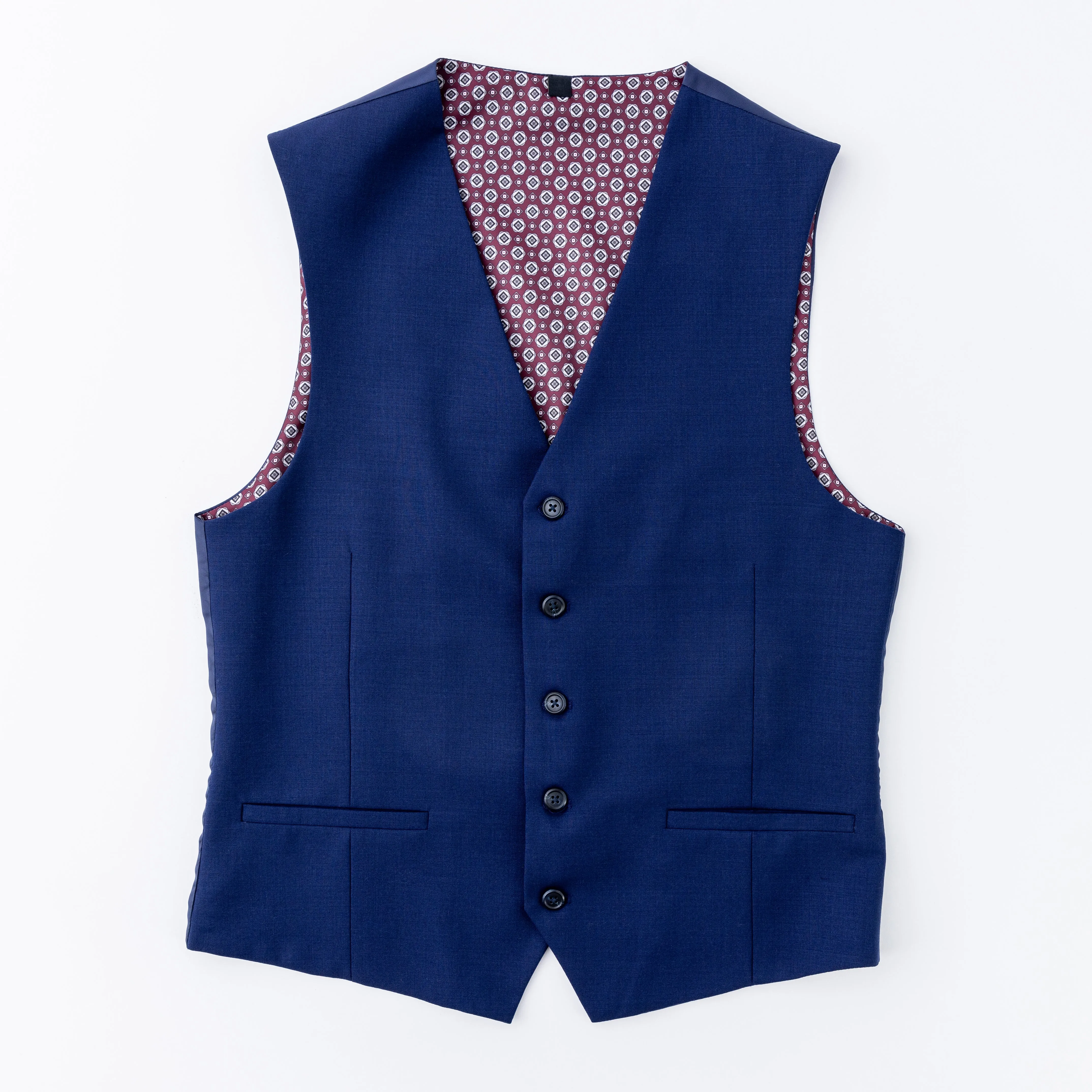 Wool Motion Suit Vest - Bristol Blue