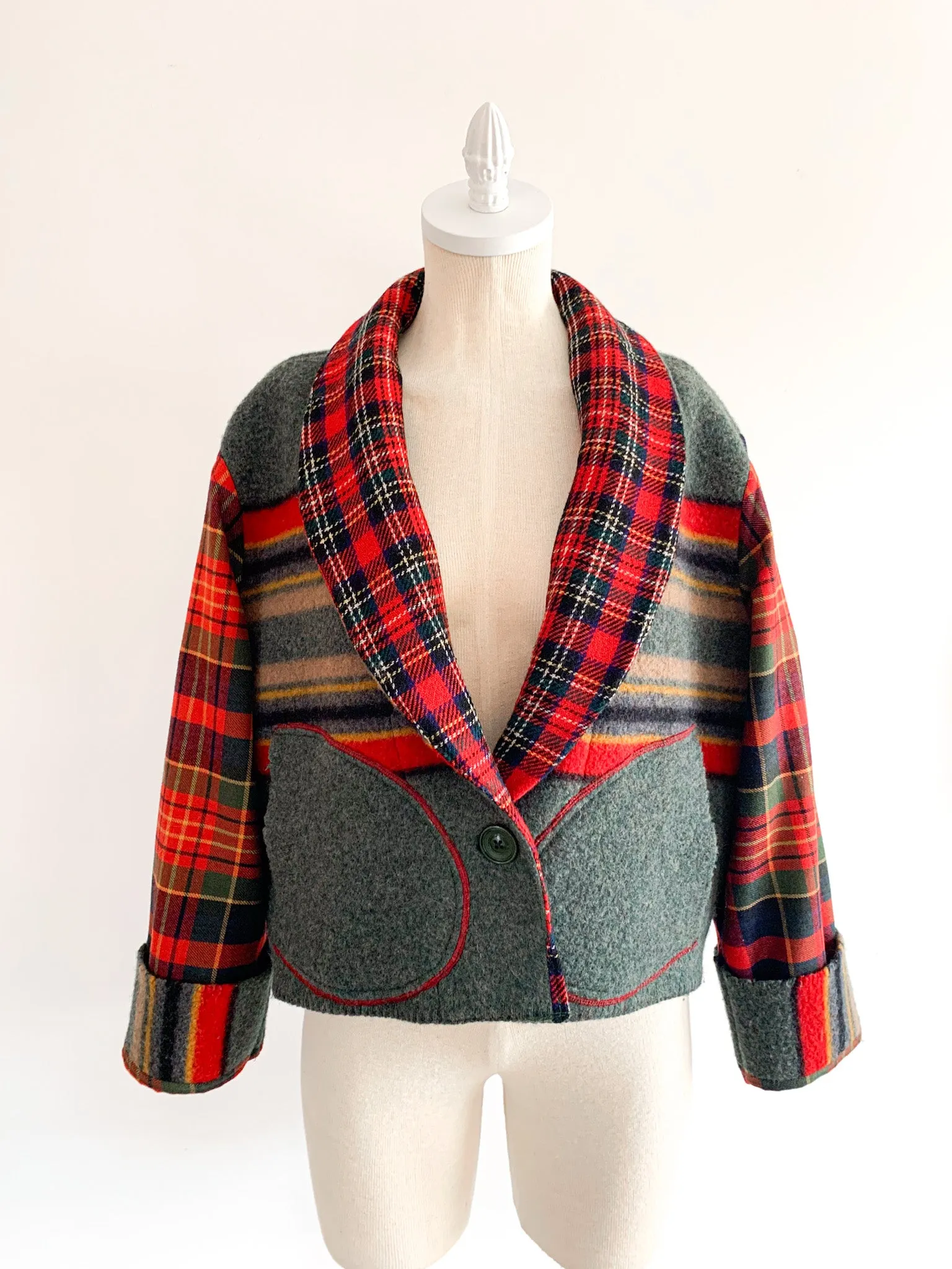 Wool Upcycled Camp Jacket