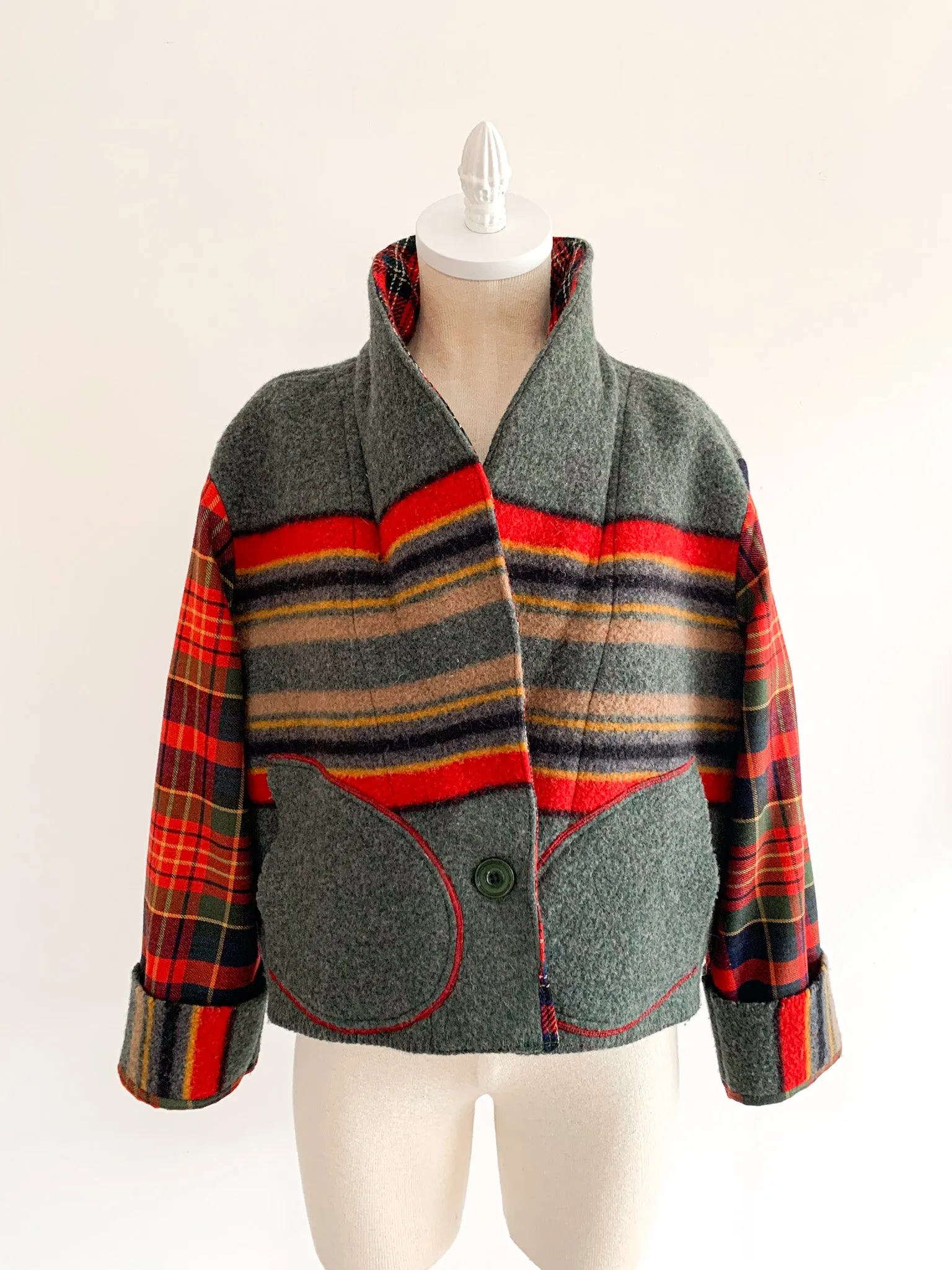 Wool Upcycled Camp Jacket