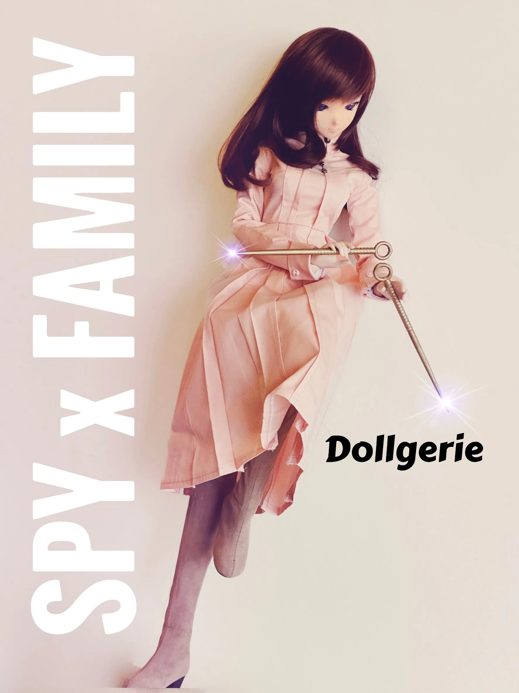 Yor Forger Trench Dress Costume for SmartDoll