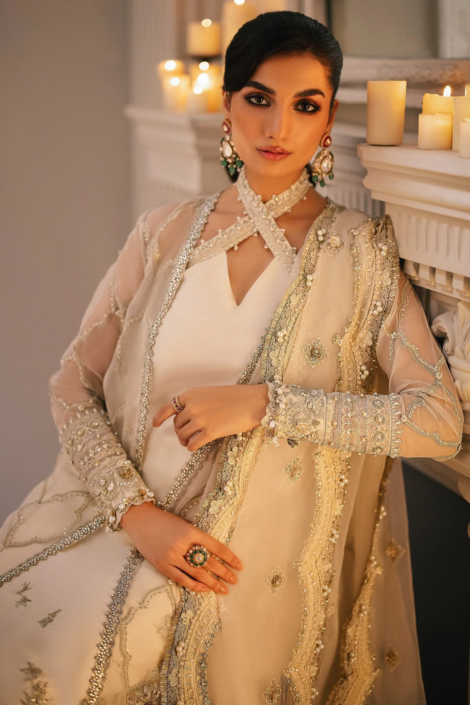 Zaha by Khadijah Shah - Gossamer Luxury Wedding Formals – LEIYN (ZC24-02)