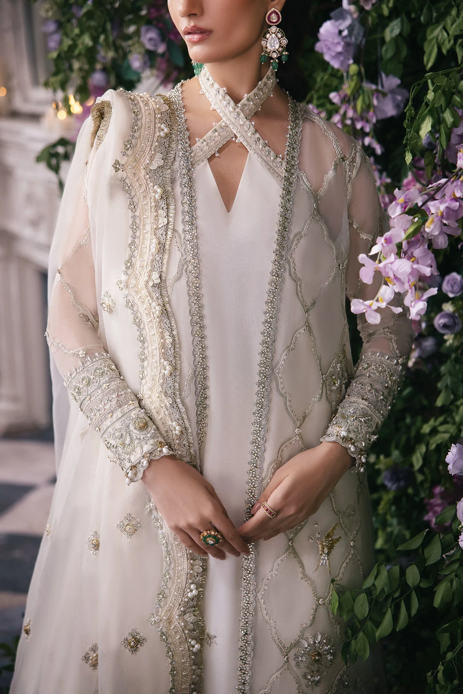 Zaha by Khadijah Shah - Gossamer Luxury Wedding Formals – LEIYN (ZC24-02)