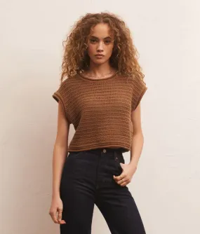 Zsup Sweater Vest-Chestnut